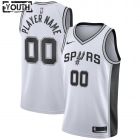 Dres San Antonio Spurs Prilagođeni 2020-21 Nike Association Edition Swingman - Dječji